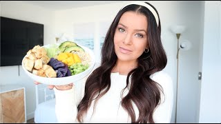 what i eat, 100k subs, get ready with me | day in my life