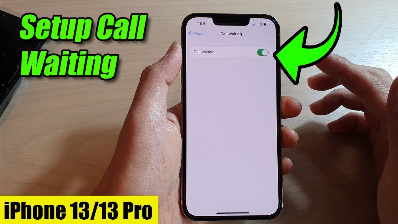 IPhone 13 13 Pro How To Turn On Off Call Waiting YouTube