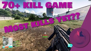 MOST KILLS IN A GAME!?! - BF 2042 70+ kills game - Infy Highlights - World Record? #Battlefield2042