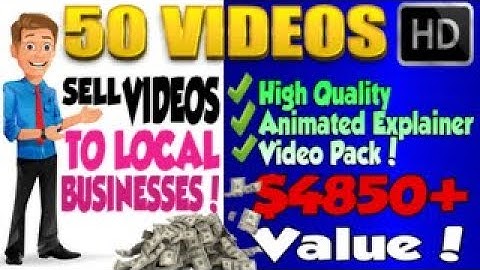 50 Animated Explainer Video Pack! High Quality Animated Explainer Videos Pack | Sell Offline