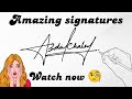 I made amazing signature styles for you  artwart