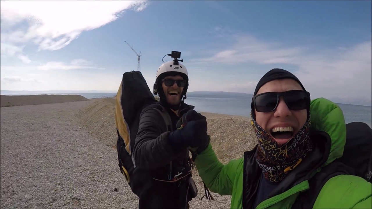 Paragliding Biokovo [Makarska] February 22, 2017.