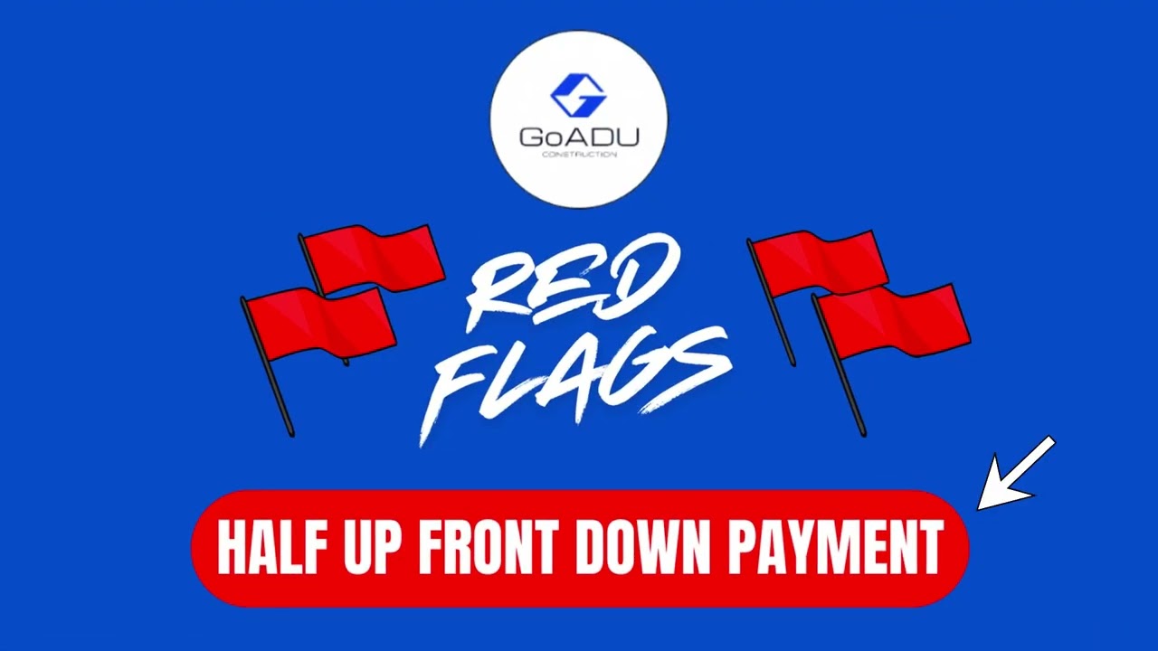 Contractor RED FLAGS -- Know What To Look Out For!