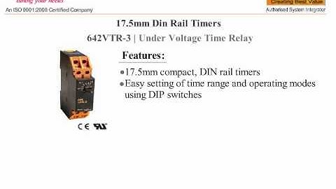 SELEC 642VTR-3 ANALOG TIMERS