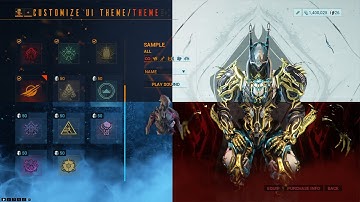 WARFRAME - How To Customize Your UI