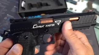 Unboxing the New STI Taran Tactical 2011 Gas Blow Back Gel Blaster