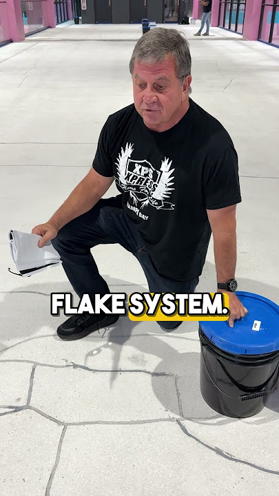 100,000 sq ft. Athletic Facility Epoxy Floor Transformation | #shorts #epoxyflooring