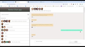 Redux chat app