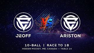 JEOFF vs ARISTON - HIDDEN POCKET - TABLE 14 | EvoSports