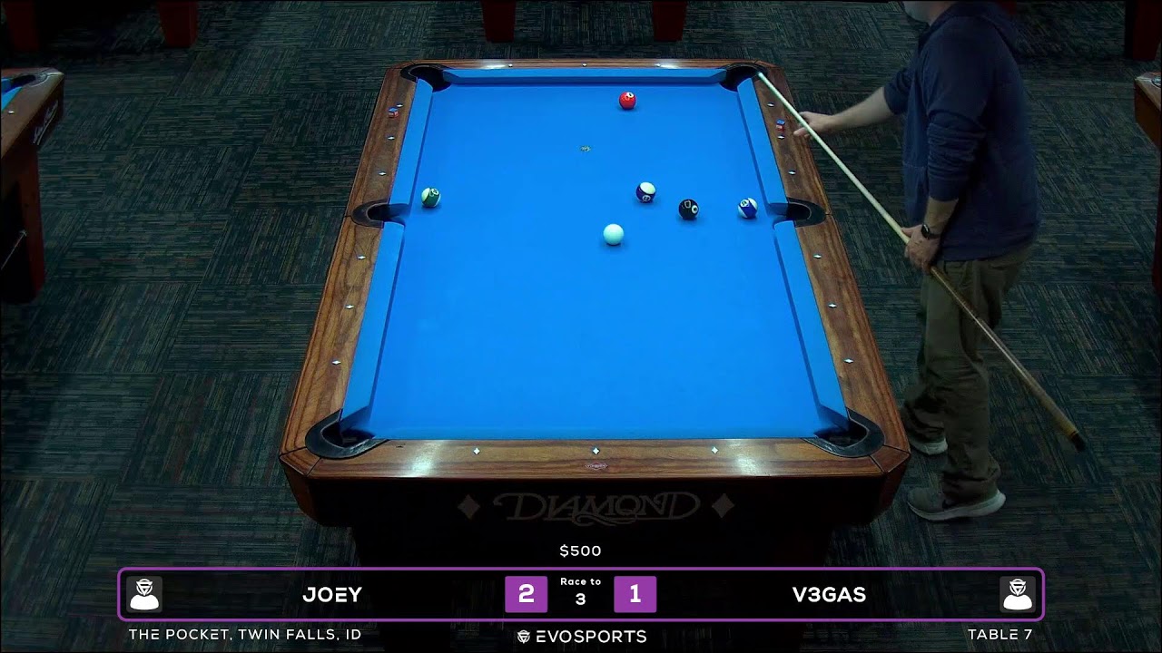 JOEY vs V3GAS - THE POCKET - TABLE 7 | EvoSports - YouTube