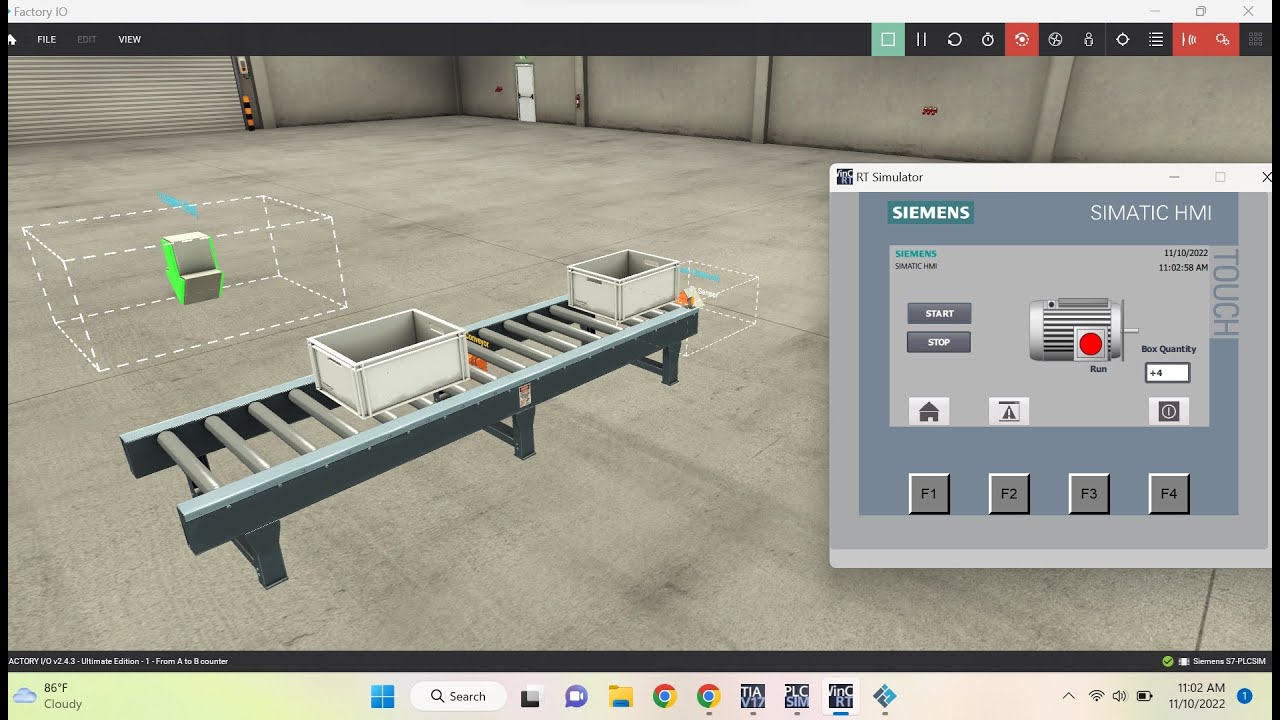 Ctu Box Menghitung Box Factory IO Menggunakan Counter CTU pada TIA Portal v17 ...