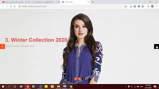 Beautiful image and text  slider with html css and javascript.