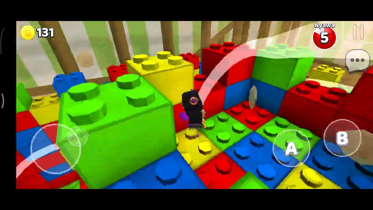 Mengumpulkan semua koin di rumah raksasa dan mengalahkan bos tikus