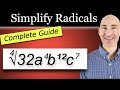 Simplify Radicals: The ULTIMATE Guide (14 Examples!)