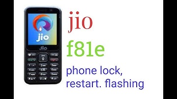 jio f81e flashing|| f81e hang on logo ,restart ,phone lock done with flashing