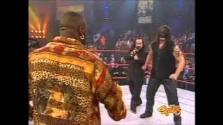 Monty Brown and Abyss In Ring Confrontation