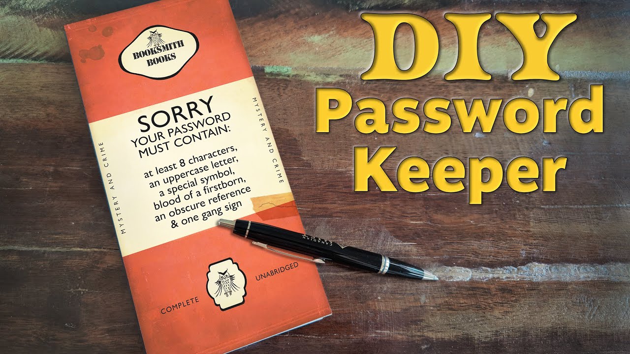 DIY Password Keeper 