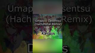 How I turned a Gacha Game Theme Song into Metal 01#shorts #umamusume #ウマ娘