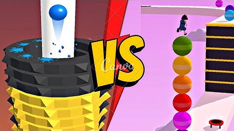 ▶️  Stack rider !! 🆚️ Stack ball  !!
