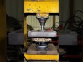 Speaker vs Hydraulic Press 🔥🔊 | Satisfying Crush Experiment #hydraulicpress #shorts #viral #trending
