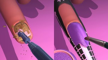 ACRYLIC NAILS 💅 💄 Game All Levels New Update Android, IOS Gameplay Walkthrough