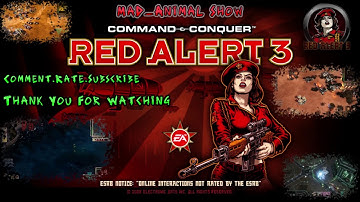 CnC Red Alert 3 Epic War Mod Co-op Campaign Soviets 3: Vladivostok Hard(4K Gaming)