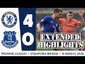 EXTENDED HIGHLIGHTS: CHELSEA 4-0 EVERTON