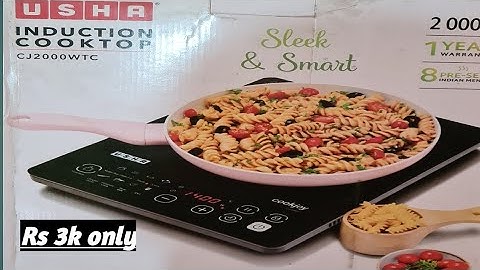 Usha Induction cooktop 2000 Watts 2023