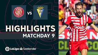 Resumen de Girona FC vs Cádiz CF (1-1)