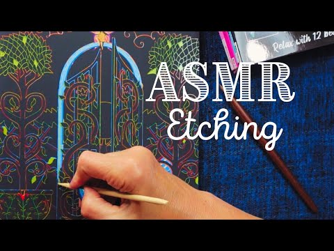 ASMR | Whispered Etching & Chatty Ramble with Kate for Relaxation!