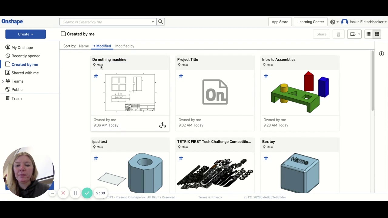 Onshape Interface Overview Onshape Navigation Overview - YouTube