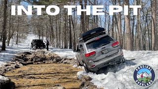 Snow Wheeling with Ozark Overland Adventures | Jeep Grand Cherokee Off Road Adventures