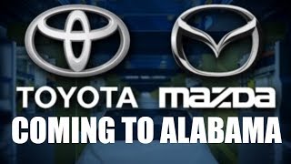 Toyota-Mazda Plant Coming To Limestone County, Will Bring 4,000 Jobs