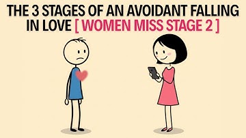 The 3 Stages of an Avoidant Falling in Love [ Women Miss Stage 2 ] | Carl Jung