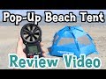 WhiteFang Pop-Up Beach Tent (Review Video)