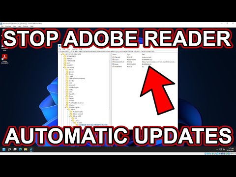 How do I stop Adobe Acrobat from automatically updating?