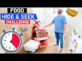 FOOD HIDE & SEEK CHALLENGE | Food Eating Competition | Fast Food Challenge | Viwa Food World