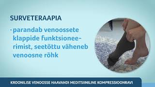 Meditsiiniline kompressioonravi kroonilise venoosse puudulikkuse korral