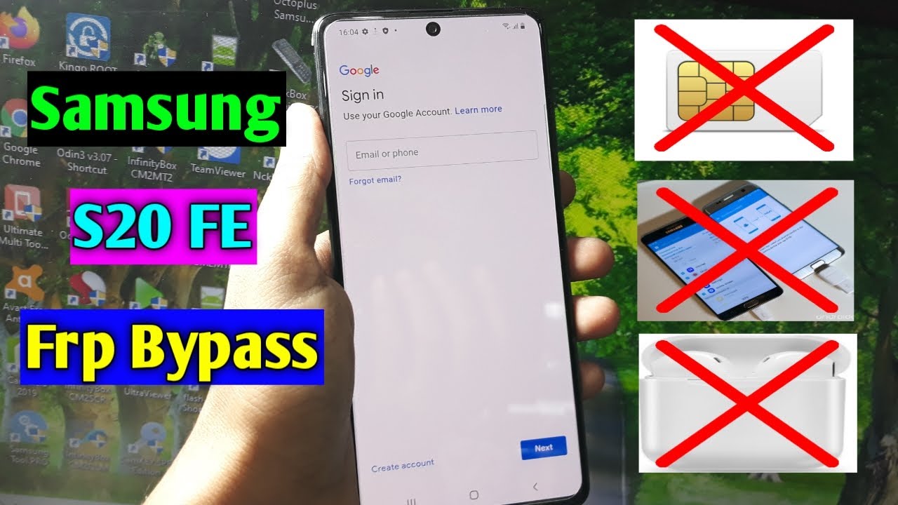 Samsung Galaxy S FE Frp Bypass Google Account Unlock Samsung S Frp Bypass New Security