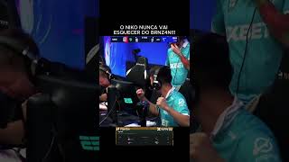 O NIKO NUNCA VAI ESQUECER DO BRNZ4N!  #cs2 #csgo #falcons #major