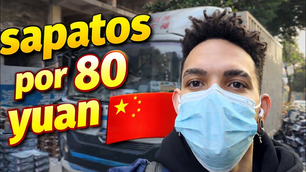 Mercadão de sapatos na China 🇨🇳 