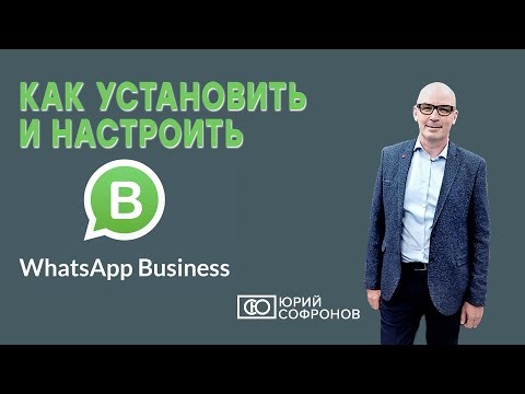 WhatsApp. Как установить и настроить бизнес аккаунт