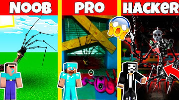 PROTOTYPE 1006 POPPY PLAYTIME CHAPTER 2 HOUSE BUILD CHALLENGE - NOOB vs PRO vs HACKER / Animation