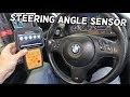 HOW TO CALIBRATE RESET STEERING ANGLE SENSOR BMW E46 E36 E39 E60 E65 E53 X3 X5 Z3 Z4