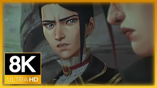 Arcane: Season 2 | Caitlyn and Vi Reunion | Fooling Ambessa (8K) (Remastered)
