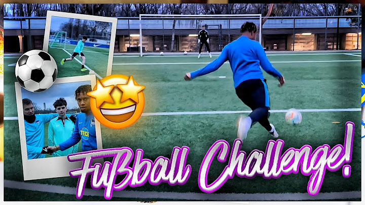 FUSSBALL CHALLENGE MIT ELDOS & MARLON! 😍💥