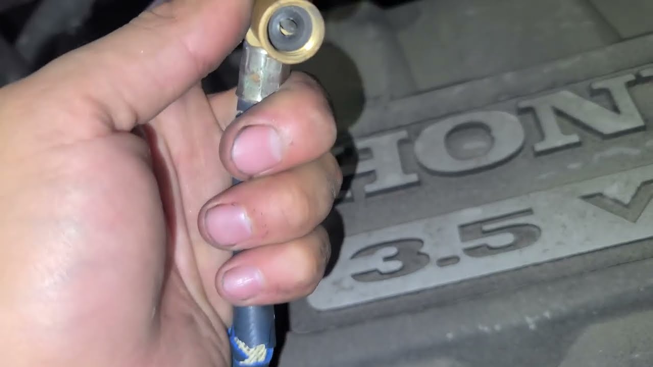 2003 - 2008 Honda Pilot How to refill the AC system with frion - YouTube
