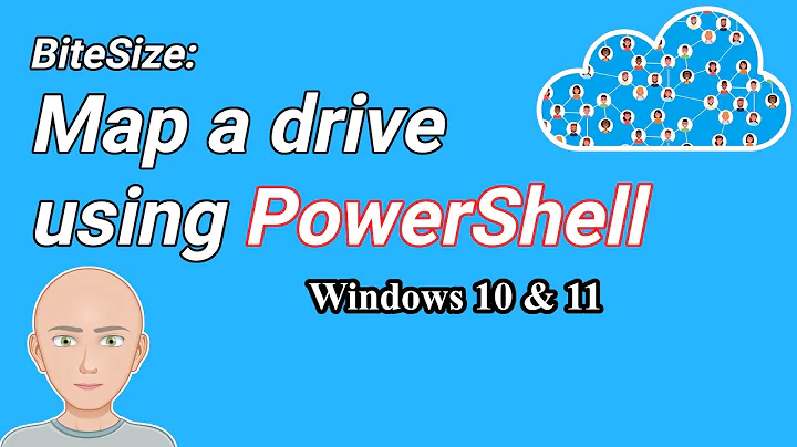 BiteSize: Map a drive using PowerShell with Intune