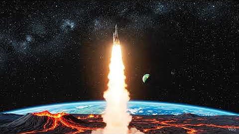 Soviet Rocket Launch - AI Cosmonautica Intro