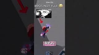 BROS NOT YUJI 😭😭#roblox #mm2 #murdermystery2